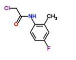 CAS:366-44-9	2-氯-n-(4-氟-2-甲基苯基)乙酰胺	2-Chloro-N-(4-Fluoro-2-Methylphenyl)Acetamide