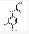 CAS:100599-62-0	2-氯-n-(3-氟-4-甲基-苯基)-乙酰胺	2-Chloro-N-(3-Fluoro-4-Methylphenyl)Acetamide