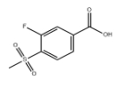 CAS:185945-88-4	3-氟-4-甲砜基苯甲酸	3-Fluoro-4-Methylsulfonylbenzoic Acid