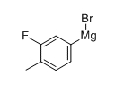 CAS:185077-02-5	3-氟-4-甲基苯基溴化镁	Magnesium,1-Fluoro-2-Methylbenzene-5-Ide,Bromide
