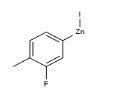 CAS:312693-08-6	3-氟-4-甲基苯基碘化锌	3-Fluoro-4-Methylphenylzinc Iodide