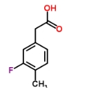 CAS:261951-74-0	3-氟-4-甲基苯乙酸	2-(3-Fluoro-4-Methylphenyl)Acetic Acid