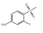 CAS:252561-34-5	3-氟-4-(甲基磺酰基)苯胺	3-Fluoro-4-Methylsulfonylaniline