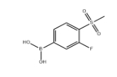 CAS:648904-83-0	3-氟-4-(甲基磺酰基)苯硼酸	(3-Fluoro-4-(Methylsulfonyl)Phenyl)Boronic Acid