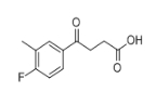CAS:349-22-4	4-(4-氟-3-甲基-苯基)-4-氧代-丁酸	4-(4-Fluoro-3-Methylphenyl)-4-Oxobutanoic Acid
