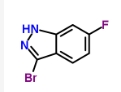 CAS:885522-04-3	3-溴-6-氟-1H-吲唑	3-Bromo-6-Fluoro-2H-Indazole