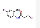 CAS:895664-33-2	3-氯-n-(4-氟-2-甲基苯基)丙酰胺	3-Chloro-N-(4-Fluoro-2-Methylphenyl)Propanamide