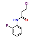 CAS:349097-66-1	3-氯-N-(2-氟-苯基)-丙酰胺	3-Chloro-N-(2-Fluorophenyl)Propanamide