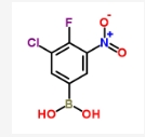 CAS:850568-73-9	3-氯-4-氟-5-硝基苯基硼酸	(3-Chloro-4-Fluoro-5-Nitrophenyl)Boronic Acid