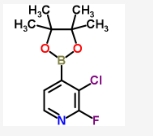 CAS:1073353-71-5	3-氯-2-氟-4-(4,4,5,5-四甲基-1,3,2-二氧硼烷)-吡啶	3-Chloro-2-fluoropyridine-4-boronic acid pinacol ester