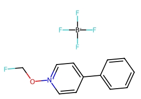 2924389-59-1  1-(氟甲氧基)-4-苯基吡啶-1-鎓四氟硼酸盐  1-(fluoromethoxy)-4-phenylpyridin-1-ium tetrafluoroborate