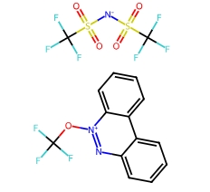 2242839-25-2  5-(三氟甲氧基)苯并[c]噌啉-5-三亚甲基铵  5-(trifluoromethoxy)benzo[c]cinnolin-5-ium triflimide