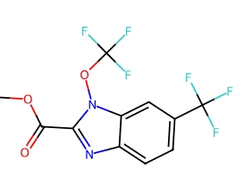 2211018-02-7  1-(三氟甲氧基)-6-(三氟甲基)-1H-苯并咪唑-2-甲酸甲酯 