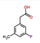 CAS:518070-22-9	3-氟-5-甲基苯乙酸	2-(3-Fluoro-5-Methylphenyl)Acetic Acid