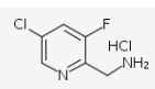 CAS:1257535-29-7	3-氟-5-氯吡啶-2-甲胺	(5-Chloro-3-Fluoropyridin-2-Yl)Methanamine Hydrochloride
