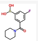CAS:874219-43-9	3-氟-5-(哌啶-1-羰基)苯基硼酸	(3-Fluoro-5-(Piperidine-1-Carbonyl)Phenyl)Boronic Acid