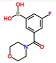 CAS:874219-40-6	3-氟-5-(吗啉-4-羰基)苯基硼酸	(3-Fluoro-5-(Morpholine-4-Carbonyl)Phenyl)Boronic Acid