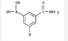 CAS:871332-64-8	3-氟-5-(二乙基氨甲酰基)苯基硼酸	(3-(Diethylcarbamoyl)-5-Fluorophenyl)Boronic Acid