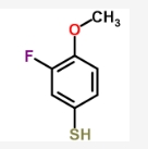 CAS:89818-27-9	3-氟-4甲氧基苯硫酚	3-Fluoro-4-Methoxybenzenethiol