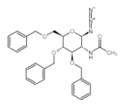 2-乙酰氨基-3,4,6-三-O-苄基-2-脱氧-Β-D-吡喃葡萄糖酰基叠氮化物  