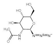 2-乙酰氨基-2-脱氧-beta-d-吡喃葡萄糖叠氮化物  