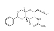 	2-乙酰氨基-4,6-O-苯亚甲基-2-脱氧-Β-D-吡喃葡萄糖酰基叠氮化物  