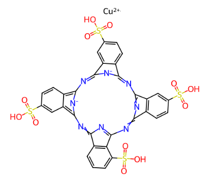 cas:123439-80-5|铜酞菁-3,4',4'',4'''-四磺酸 四钠盐
