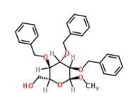 甲基-2,3,4-三-O-苄基-alpha-D-吡喃葡萄糖苷	 
