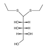 D-Lyxose diethyldithioacetal,  