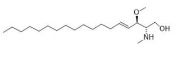 3-O-methyl-N-methyl sphingosine (d18:1)  3-O-甲基-N-甲基鞘氨醇（d18:1)
