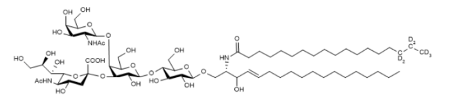 C18:0-d7 GM2 Ceramide (d18:1/18:0-d7), synthetic