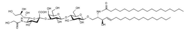 C18:0 GM3(Neu5Gc) Ceramide (d18:1/18:0), synthetic  C18:0 GM3 Ganglioside (Neu5Gc2,3Galb1,4Glcb-Ceramide(d18:1/18:0))