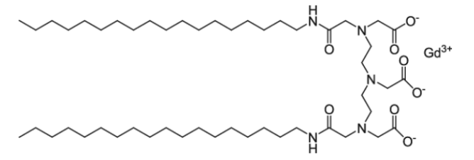 CAS:186796-30-5  DTPA-BSA (Gd)   DTPA-bis(stearylamide) (gadolinium salt) 