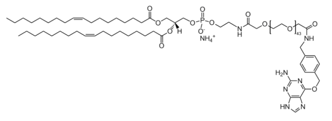CAS:2389168-47-0; 18:1 PE-PEG2000-benzylguanine ; 18:1 PE-PEG2000-苄基鸟嘌呤