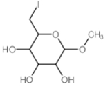 	2-(iodomethyl)-6-methoxyoxane-3,4,5-triol  