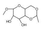 Methyl 4,6-O-ethylidene-α-D-glucopyranoside  