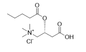 CAS:162040-64-4   C5:0 L-carnitine (HCl salt)    Pentanoyl L-carnitine (HCl salt)  