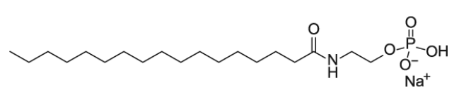 CAS:2260670-51-5 C17:0 anandamide phosphate   heptadecanoyl ethanolamide phosphate (sodium salt)