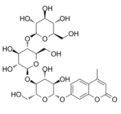 4-甲基伞形酮-Β-D-纤维三糖苷  