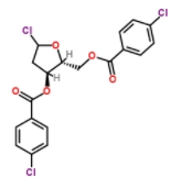 1-Chloro-3,5-di(4-chlorbenzoyl)-2-deoxy-D-ribose  