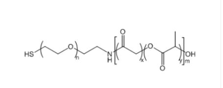  PLGA-PEG-SH；聚乳酸羟基乙酸共聚物聚乙二醇巯基；可定制