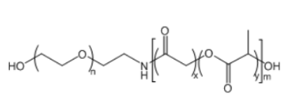 PLGA-PEG-OH；聚乳酸羟基乙酸共聚物聚乙二醇羟基 ；可定制