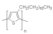 	聚(3-十二基噻吩-2,5-二基)  