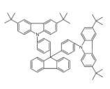 9,9-二-4,4’- (3,6-二叔丁基咔唑基)-苯基芴  
