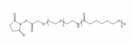  PCL-PEG-NHS；聚己内酯聚乙二醇活性酯；分子量可定制