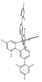 二[2-(4,6-二氟苯基)-4-(2,4,6-三甲基苯基)吡啶-C2,N]吡啶甲酰合铱(III) 
