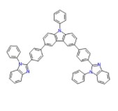 	9-苯基-3,6-二[4-(1-苯基-1H-苯并咪唑-2-基)苯基]-9H-咔唑  