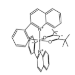 双(2-苯基喹啉)(2,2,6,6-四甲基庚烷-3,5-二酸酯)铱(III)  