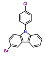 3-溴-9-(4-氯苯基)-9H-咔唑  