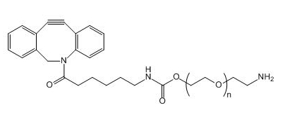 氨基聚乙二醇二苯基环辛炔（NH2-PEG-DBCO）   可定制